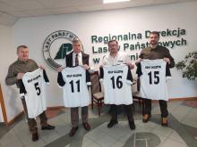 Piłkarski turniej z udziałem olsztyńskich leśników